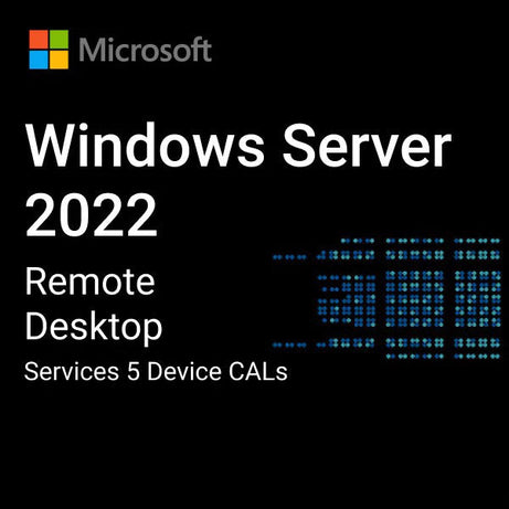 Microsoft Windows Server 2022 Remote Desktop 5 Device CALs